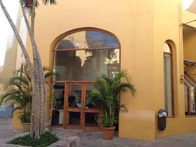 back entrance