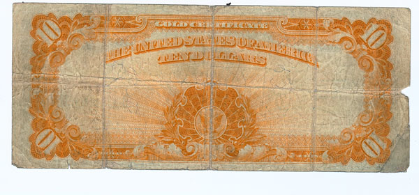 $10BackH72289089GoldCert